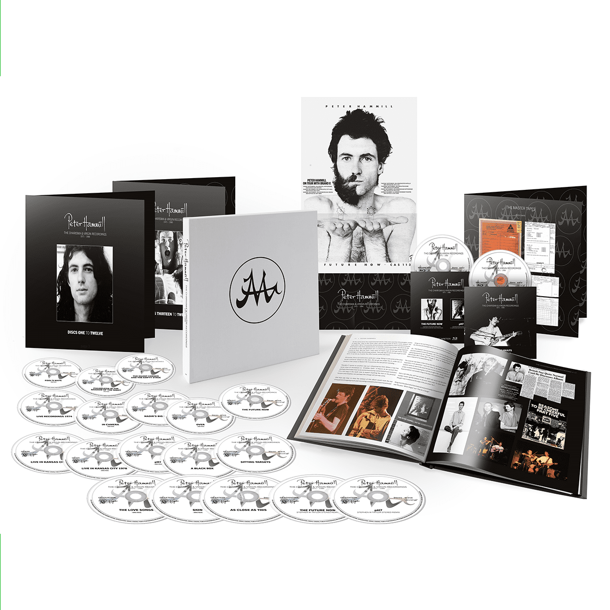 The Charisma & Virgin Recordings 1971-1986: 18CD + Blu Ray Boxset