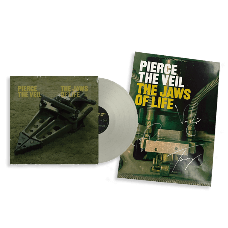 The Jaws Of Life: Limited 'Natural' Vinyl LP + Signed A3 Poster