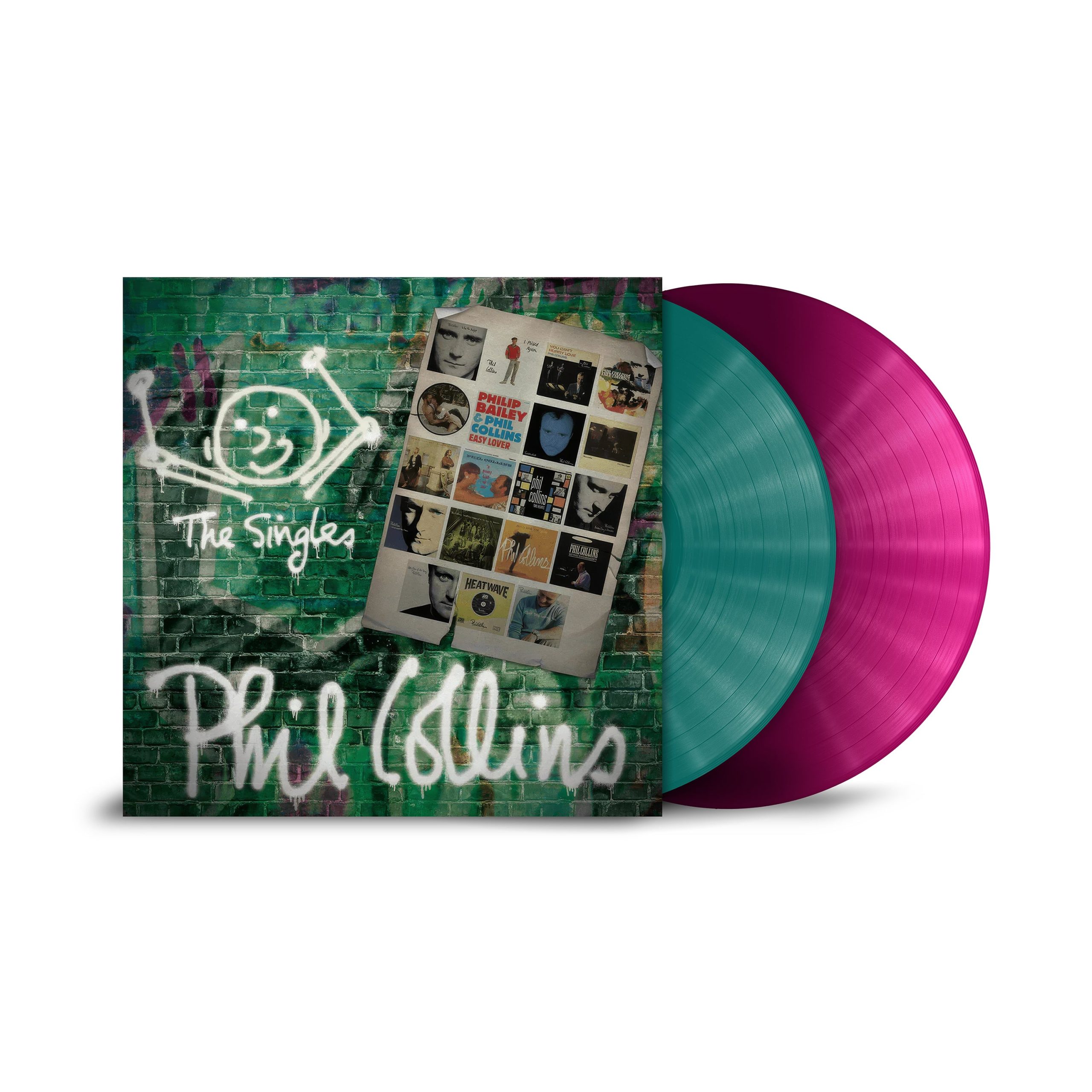 The Singles: Transparent Petrol & Magenta Vinyl 2LP