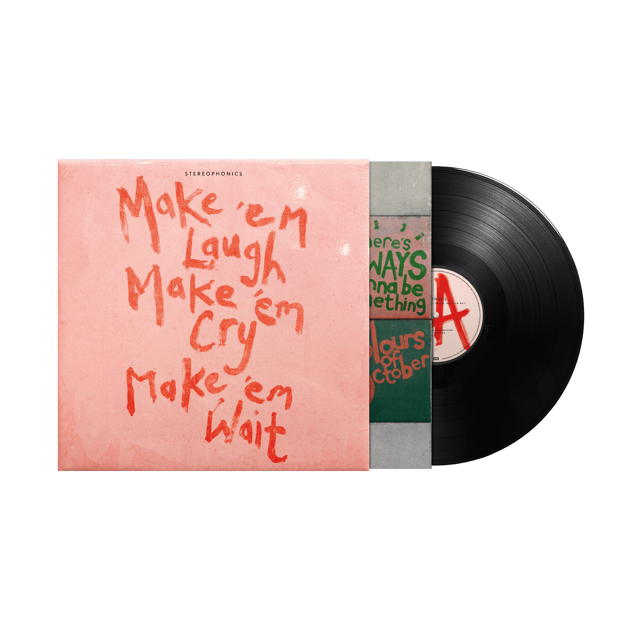 Make ‘em Laugh, Make ‘em Cry, Make ‘em Wait - Recycled Black Vinyl