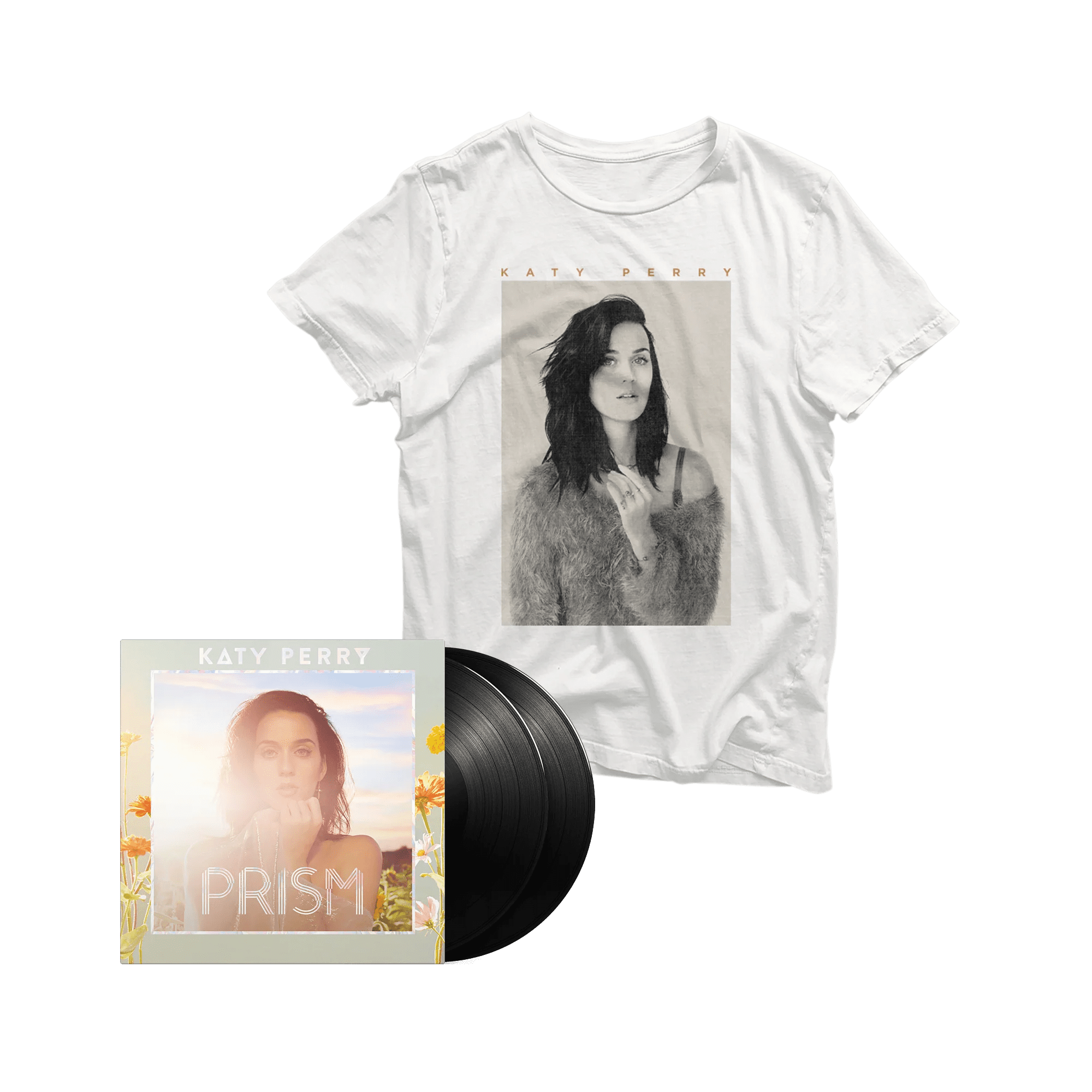 PRISM: Vinyl 2LP + This Moment T-Shirt (Roar Pack)