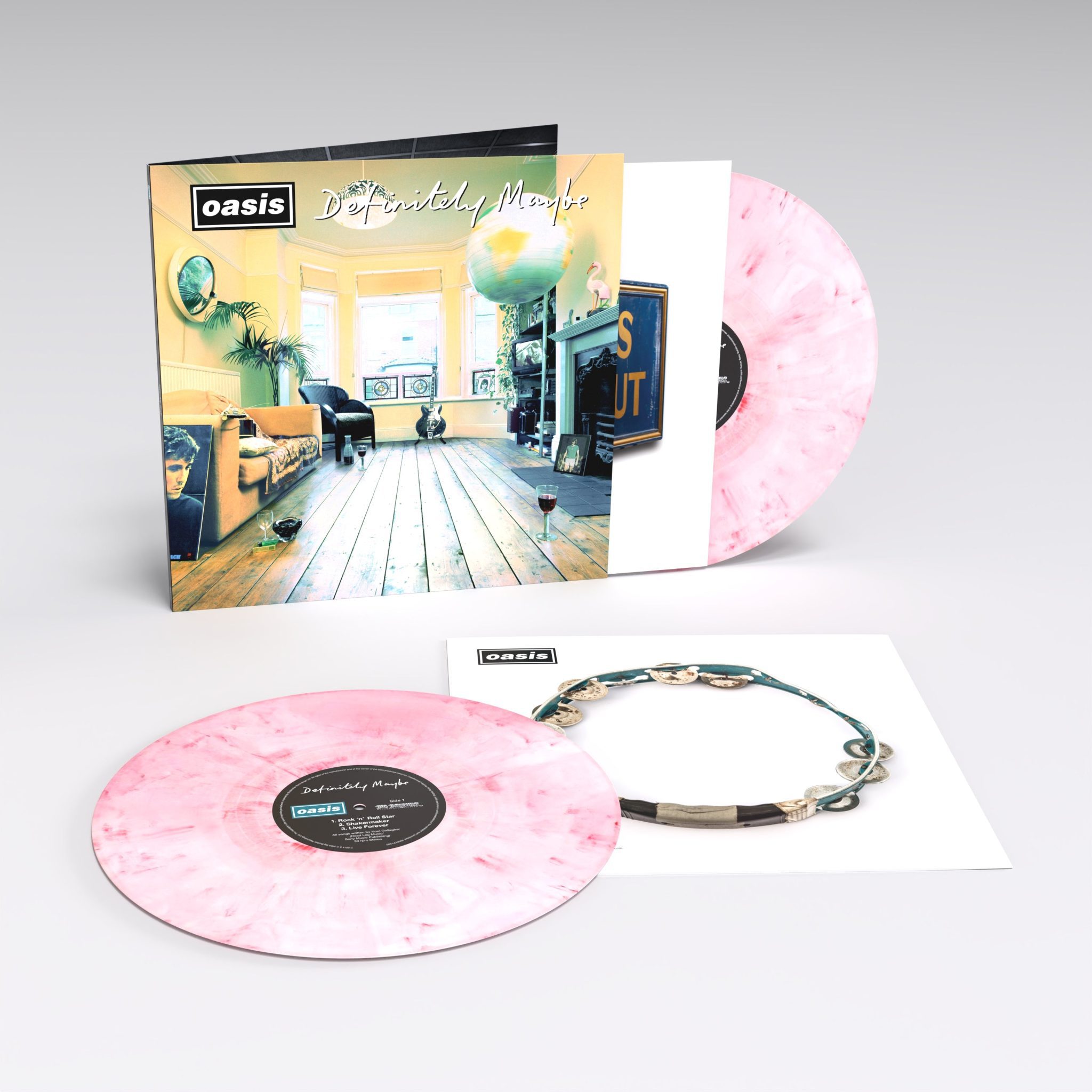 Definitely Maybe (30th Anniversary): Limited Strawberries and Cream Vinyl 2LP