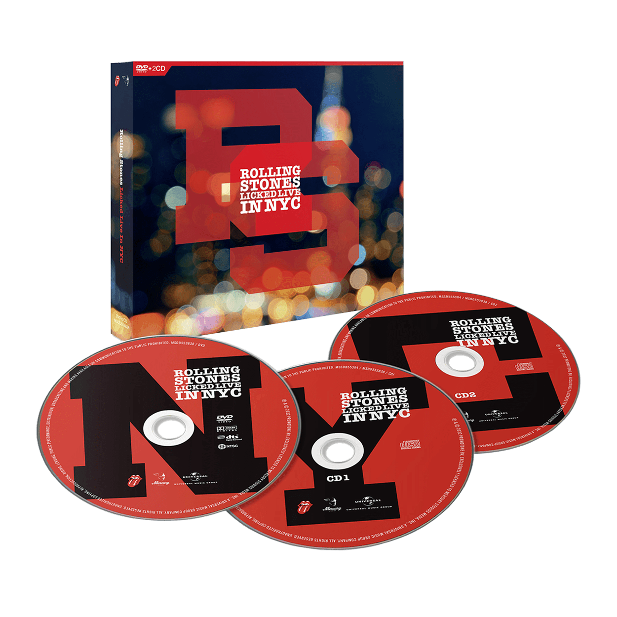 Licked Live In NYC: DVD + 2CD
