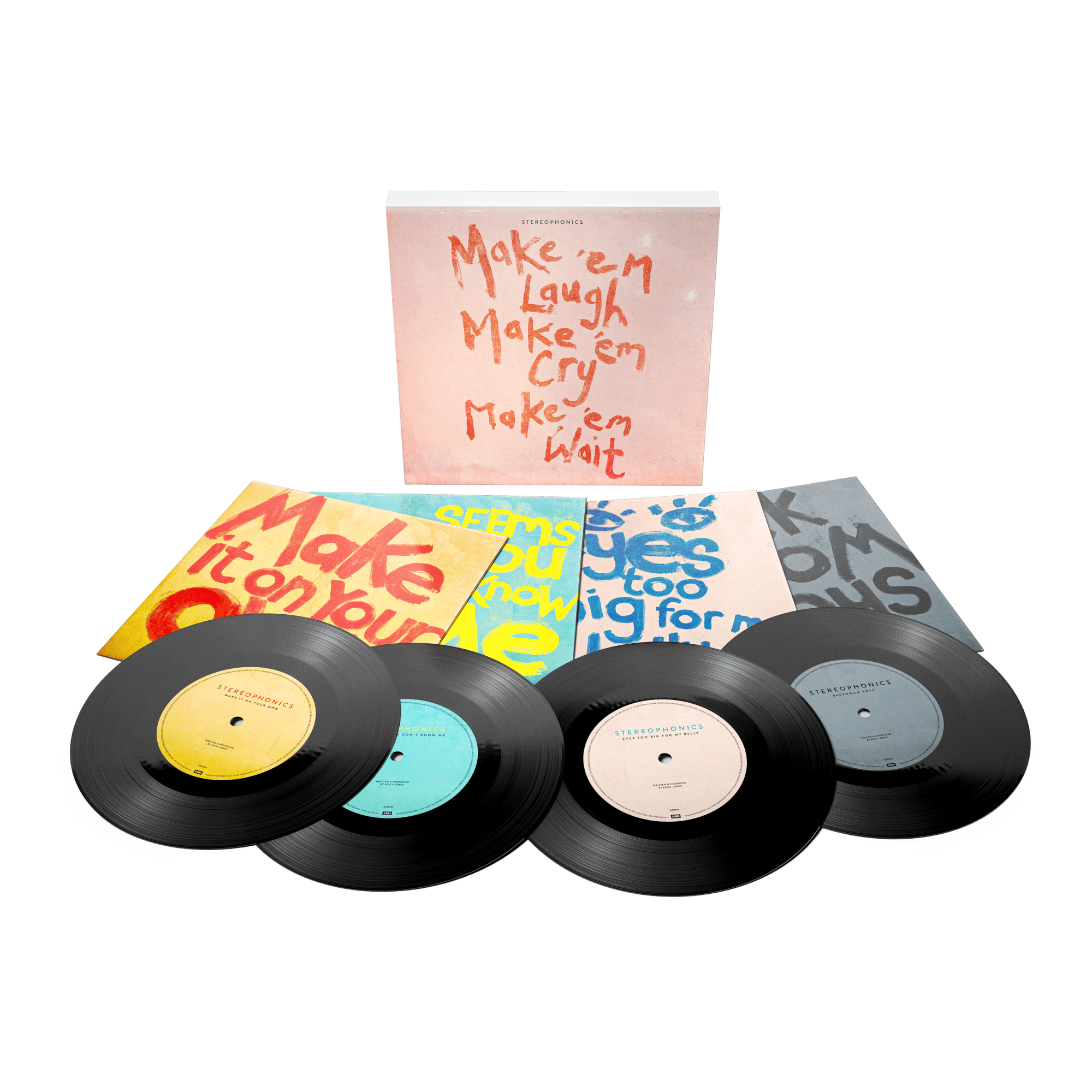Make 'em Laugh, Make 'em Cry, Make 'em Wait - 7" Box Set