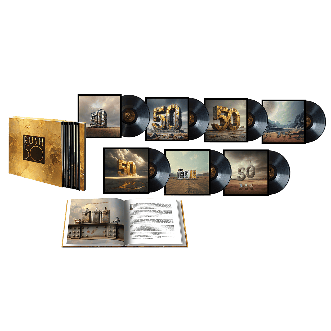 Rush 50: 7LP Boxset