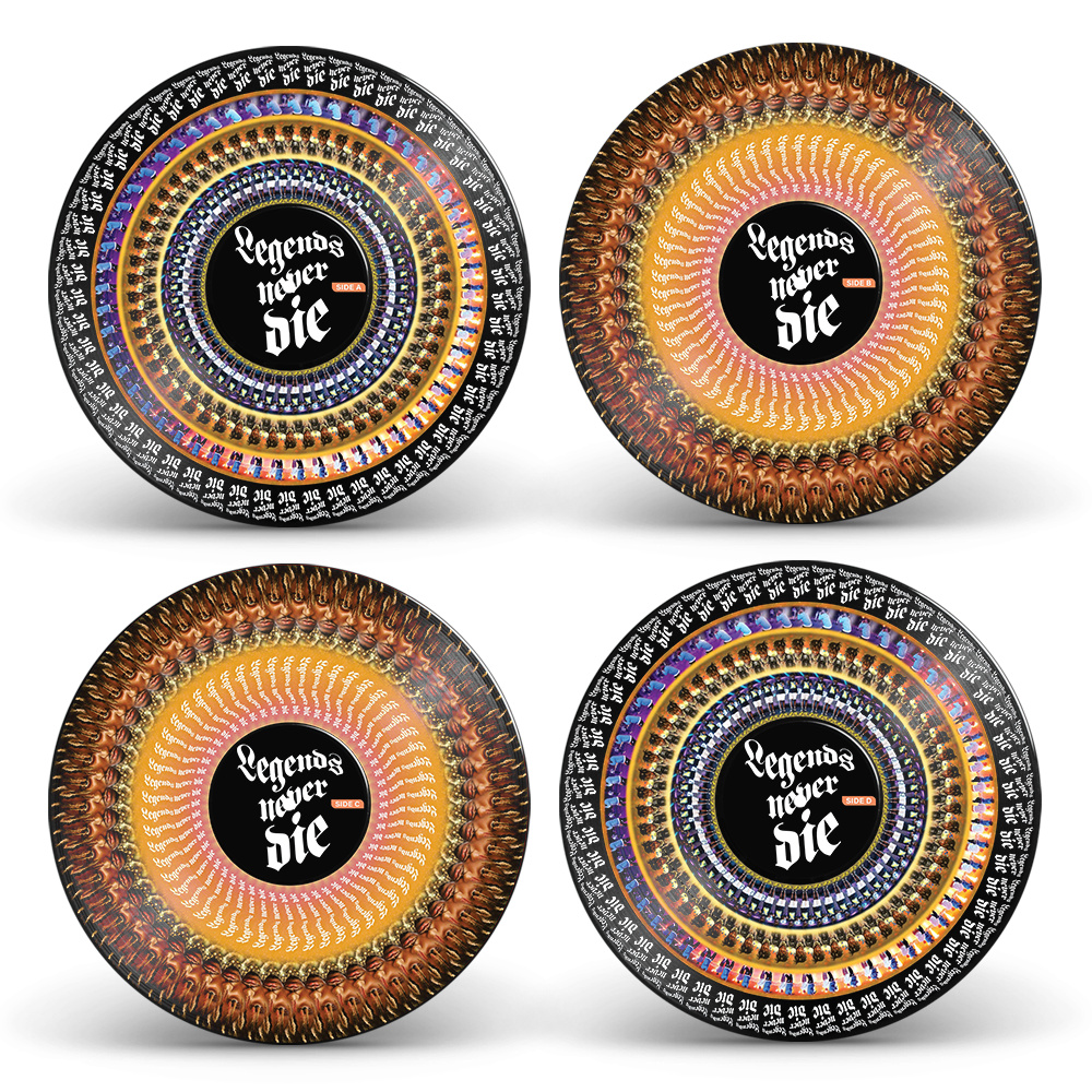 Legends Never Die (5 Year Anniversary Edition) Zoetrope Vinyl D2C Exclusive - Image 5