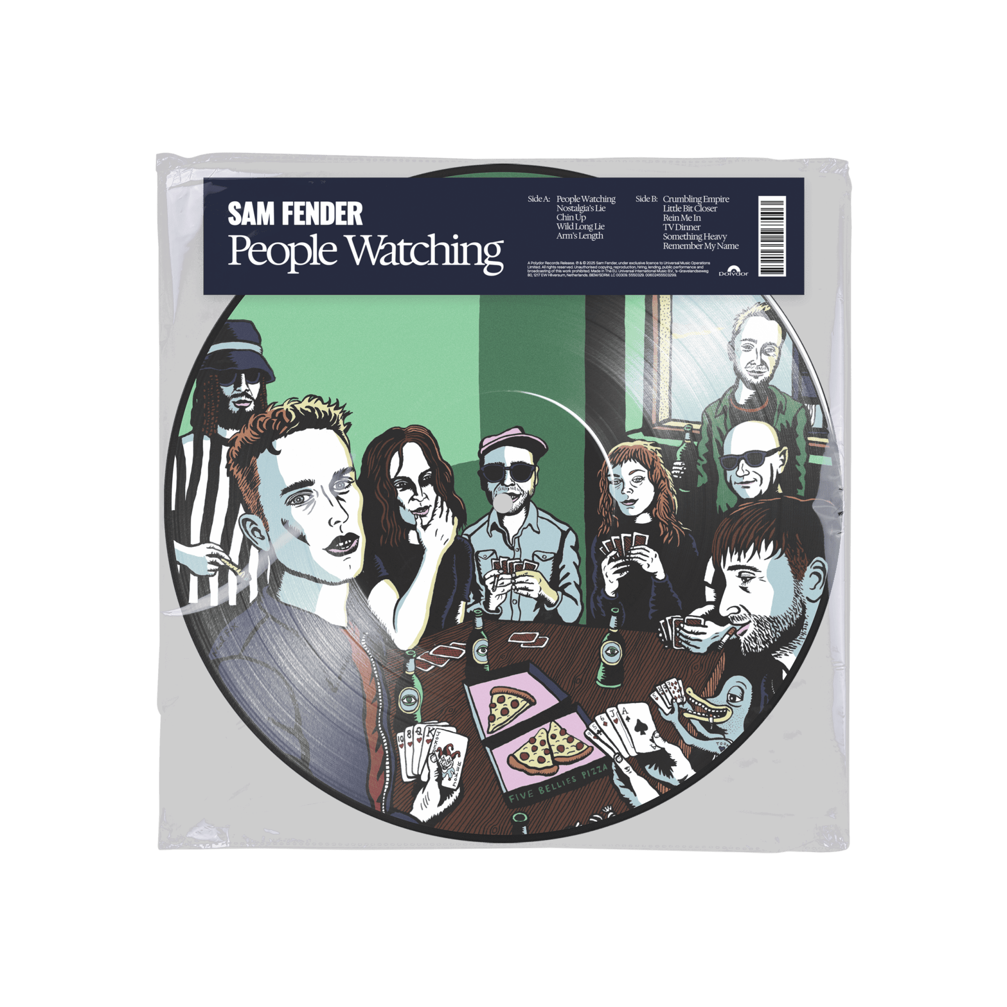 People Watching Neal Fox Artwork Picture Disc