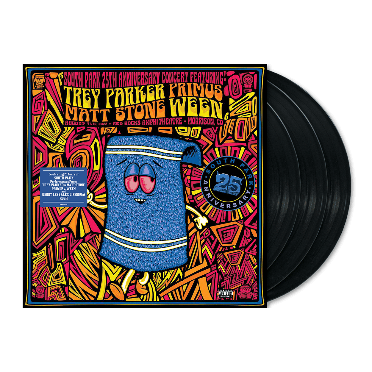South Park 25th Anniversary Concert: Vinyl 3LP