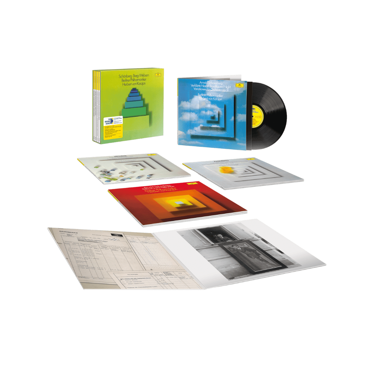 Schoenberg / Berg / Webern (4LP Boxset)