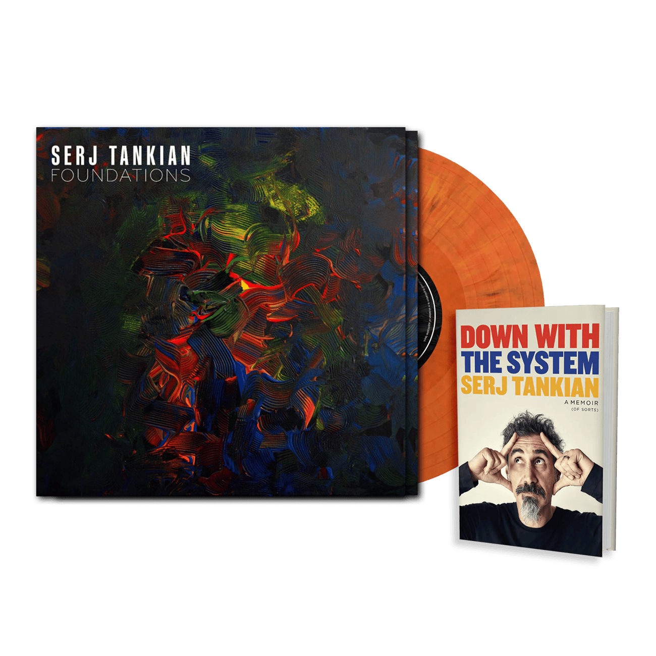 Foundations + Signed 'Down With The System' HardbackBook