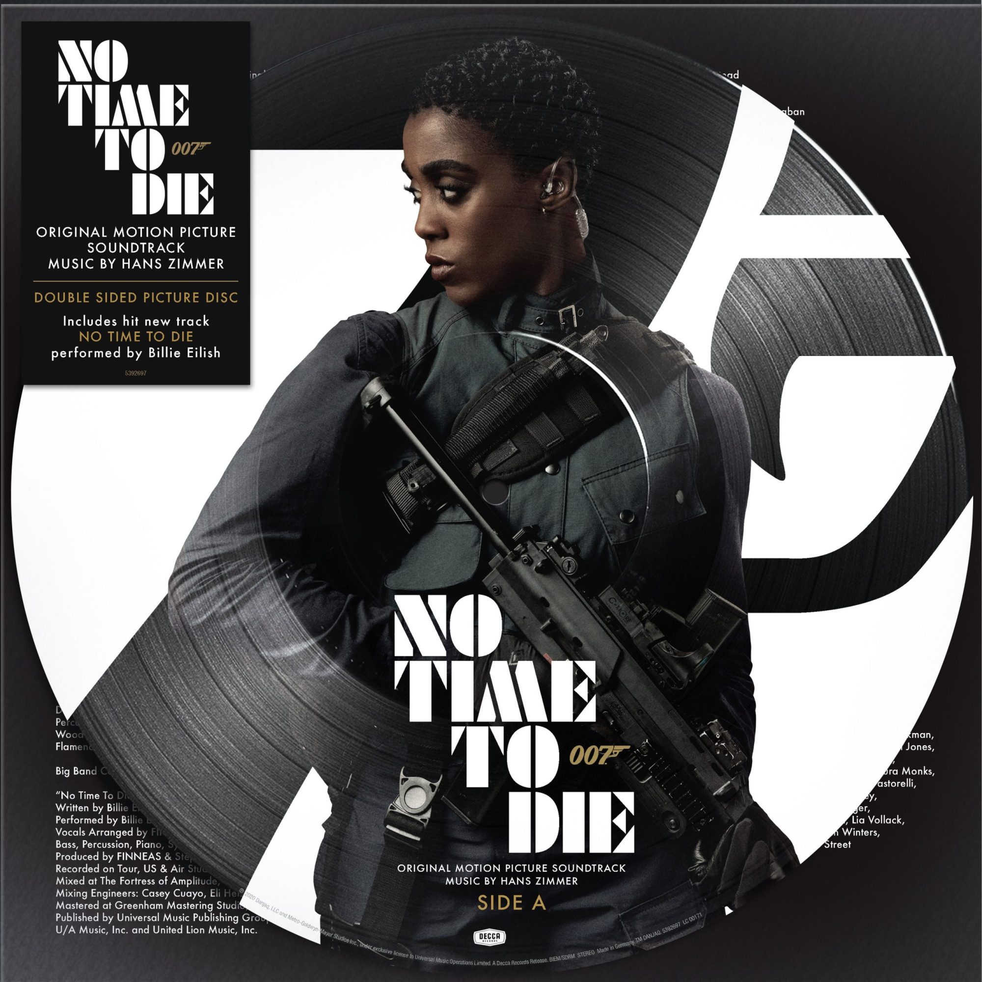 No Time To Die: Limited Edition (Nomi) Picture Disc Vinyl LP