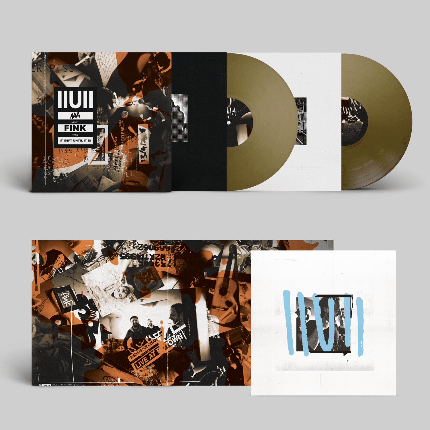 IIUII: Signed Exclusive Solid Bronze Vinyl 2LP