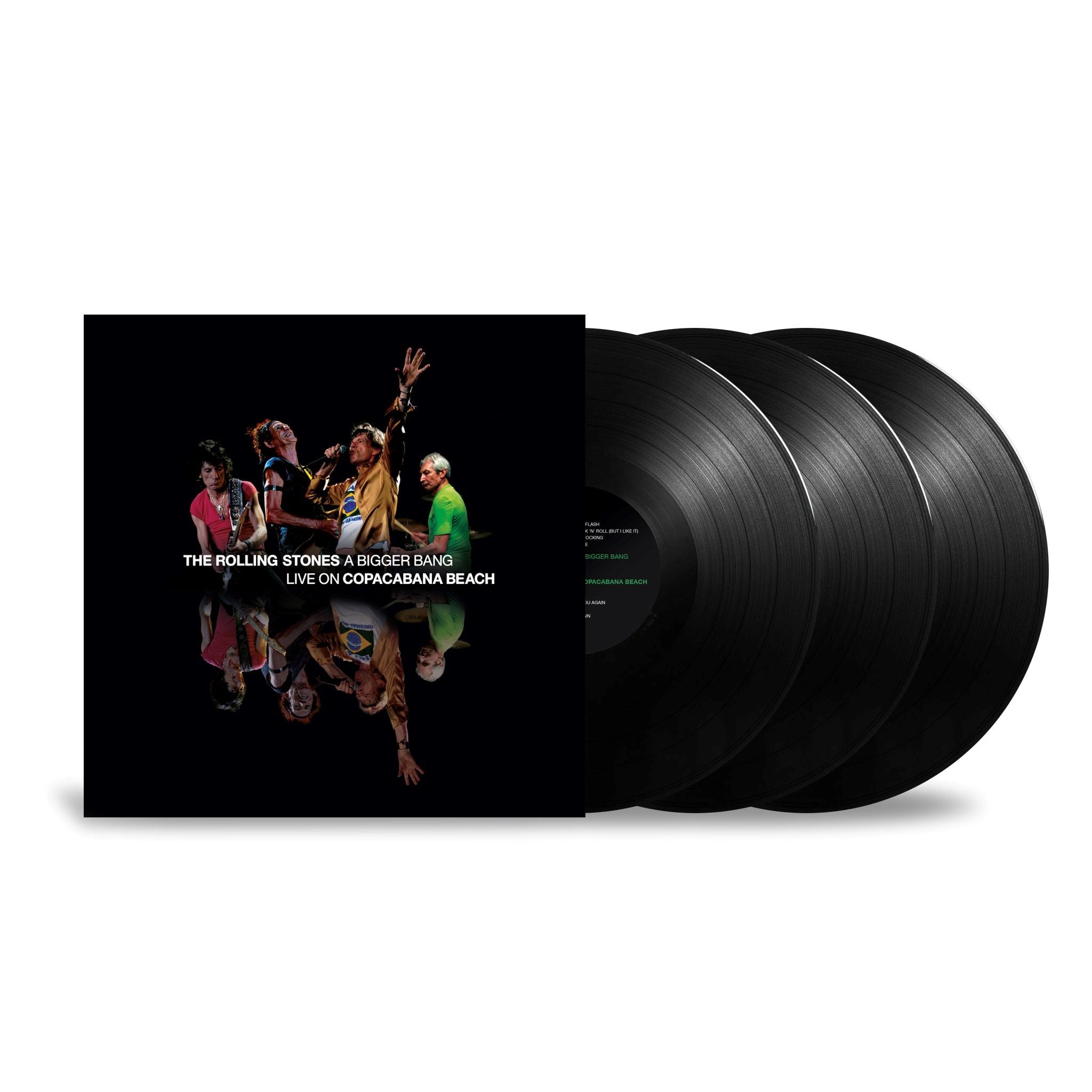 ??A Bigger Bang?? Live On Copacabana Beach: Black Vinyl 3LP