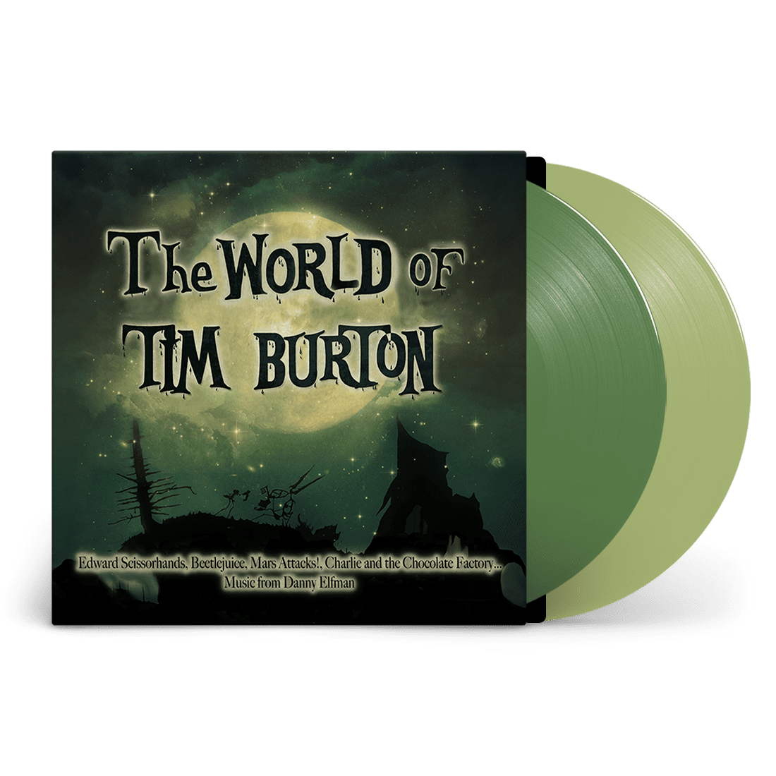 The World of Tim Burton: Exclusive Green + Clear Vinyl LP