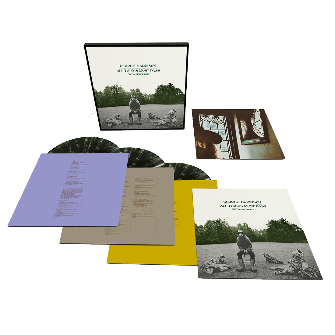 All Things Must Pass: Exclusive Green + Black Splatter Vinyl 3LP
