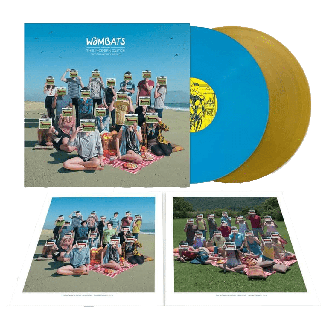 The Wombats Proudly Present... This Modern Glitch (10th Anniversary): Sky Blue & Gold Vinyl 2LP