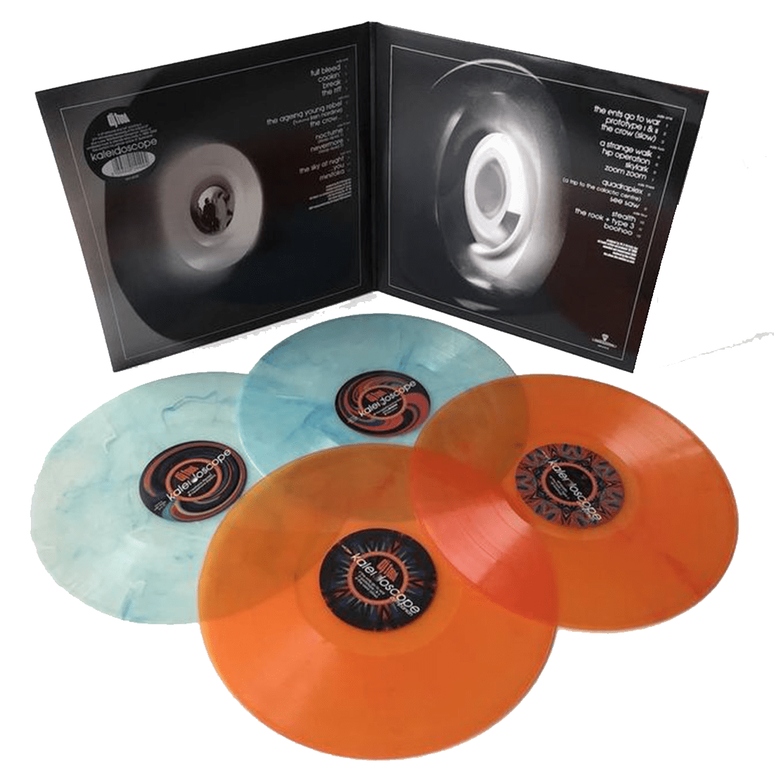 Kaleidoscope + Kaleidoscope Companion: Limited Blue + Orange Marbled Vinyl 4LP