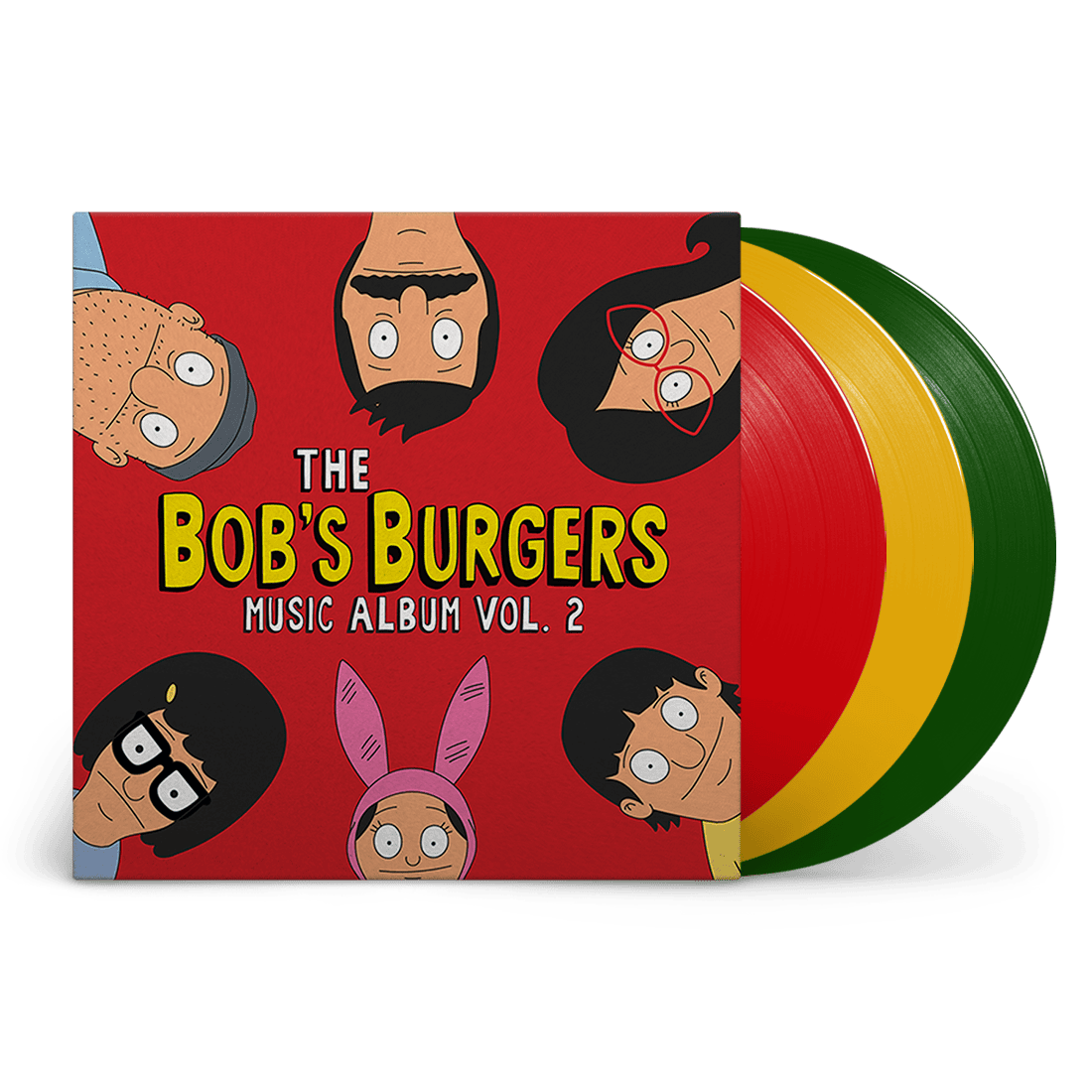 The Bob's Burgers Music Album Vol. 2: Limited Colour Vinyl 3LP