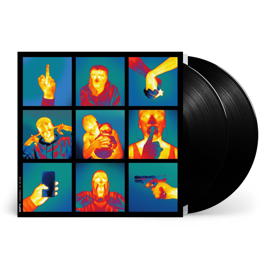 Ignorance is Bliss: Vinyl 2LP w/ Heat Signature Liquid Cristal Applied Sleeve