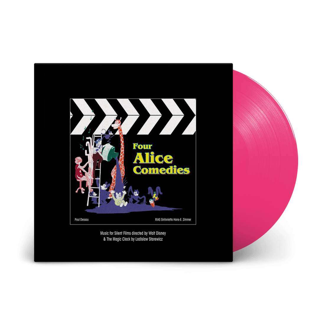 Four Alice Comedies: Limited Edition Pink Vinyl LP