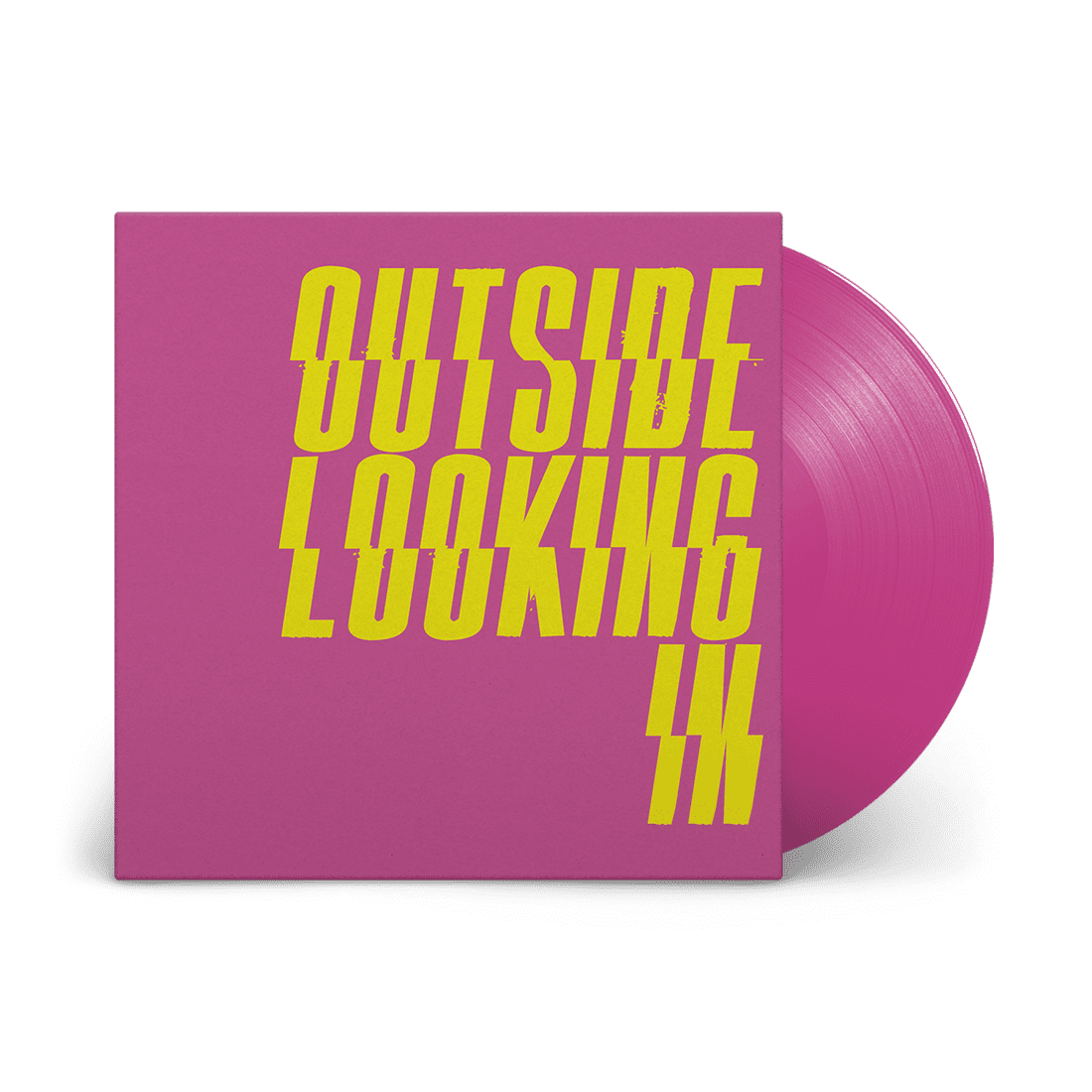 Outside Looking In: Signed Exclusive Pink Vinyl LP