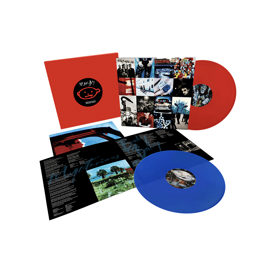 Achtung Baby: Limited Edition Numbered Red/Blue Vinyl 2LP