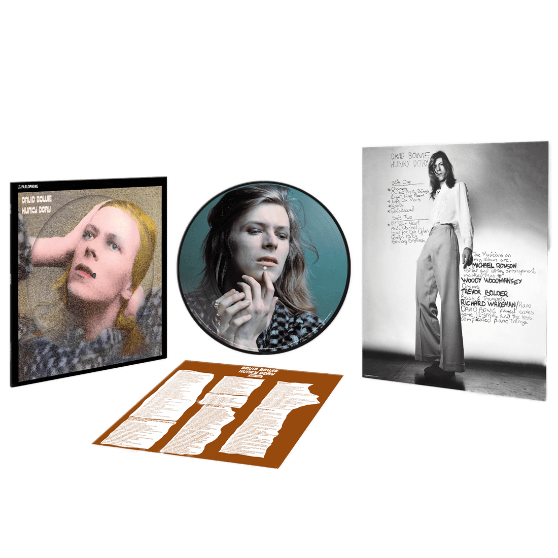 Hunky Dory (50th Anniversary): Picture Disc Vinyl LP