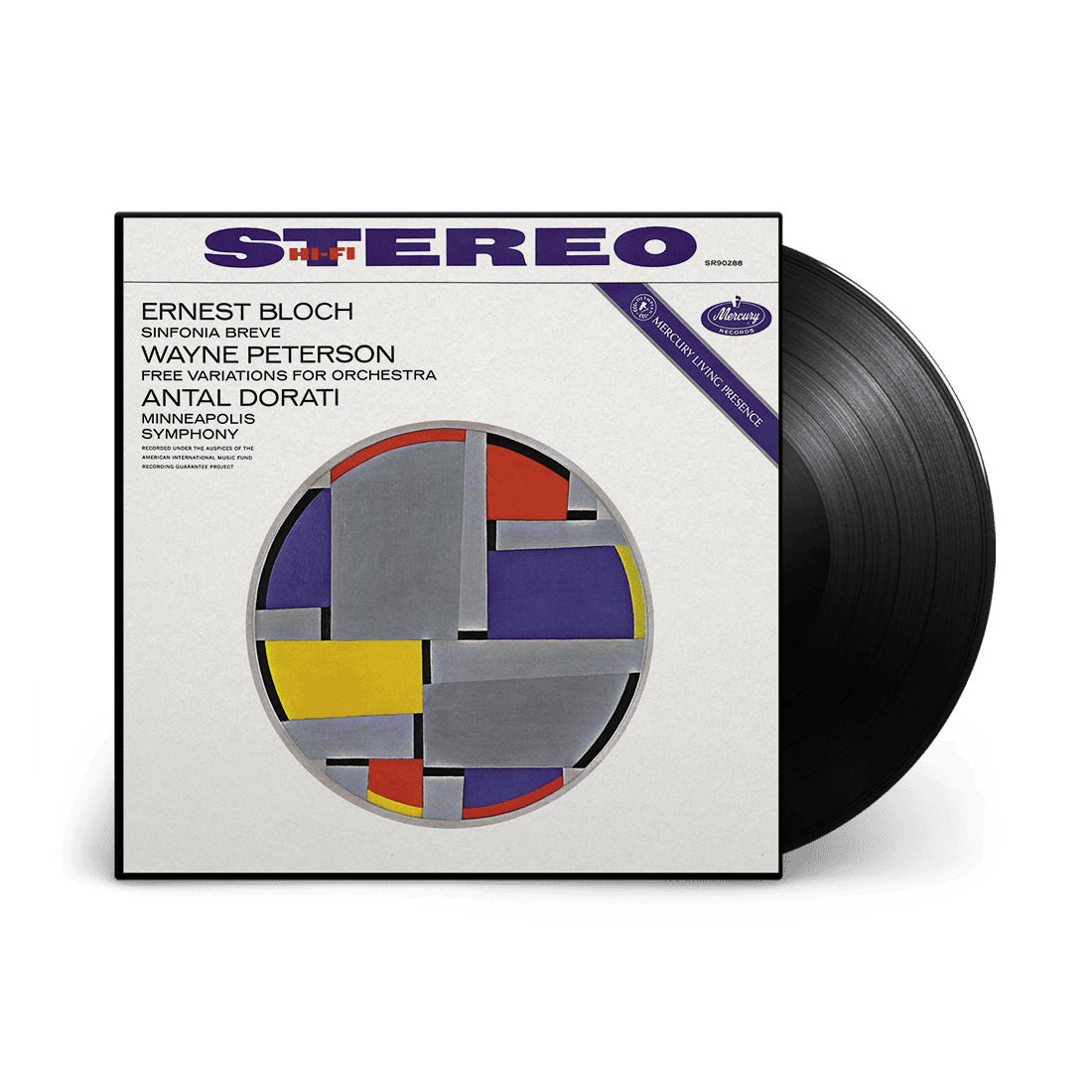 Mercury Living Presence: Bloch - Sinfonia Breve, Wayne Peterson - "Free Variations" (Half-Speed Vinyl Reissue Series)