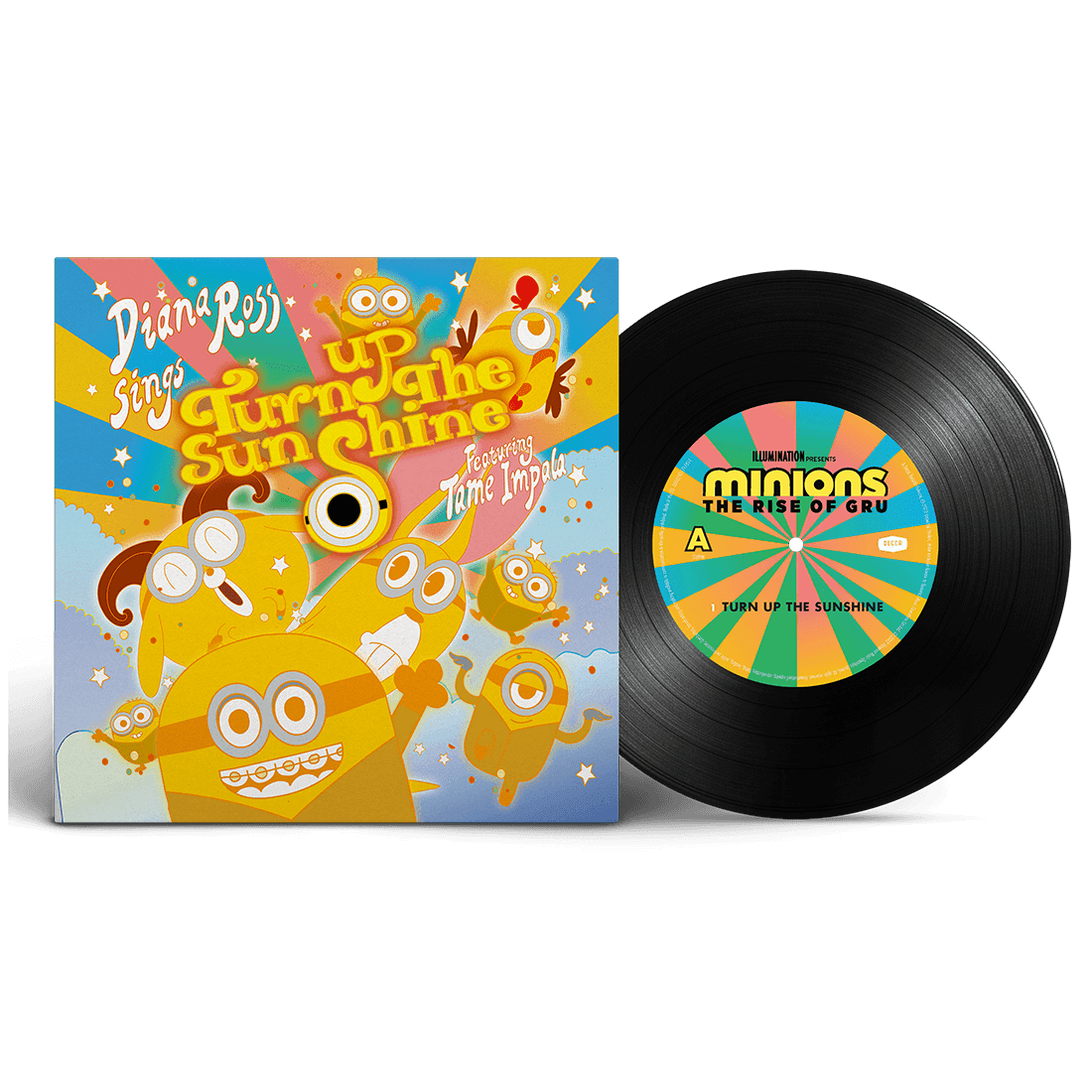 Turn Up The Sunshine (Minions: The Rise Of Gru): Vinyl 7" Single