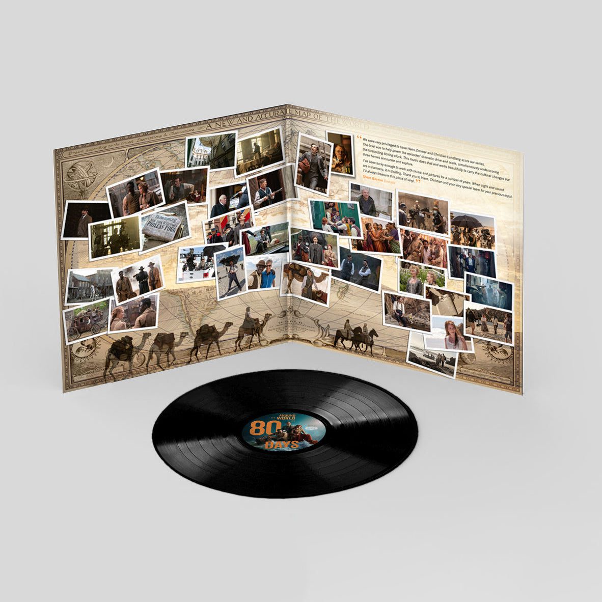 Around The World In 80 Days (Original TV Series Soundtrack): Vinyl LP - Image 2