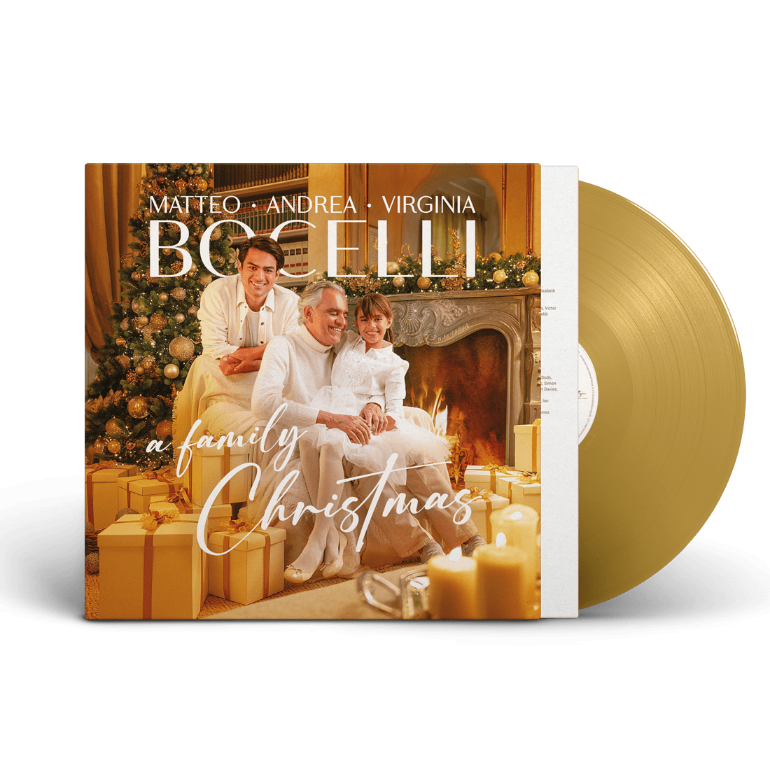 A Family Christmas: Exclusive Gold Vinyl LP