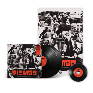 PIOMBO - Italian Crime Soundtracks From The Years Of Lead (1973-1981) Collector's Edition (Gatefold 2LP + 7” with 2 Bonus Tracks + Original Poster)