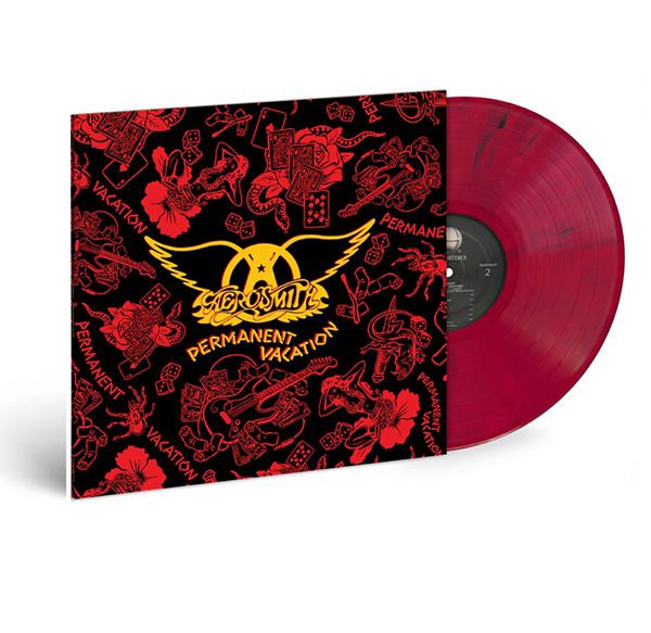 Permanent Vacation: Exclusive Red + Black Marble Vinyl LP