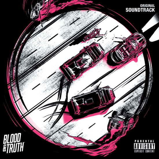 Blood & Truth (Original Game Soundtrack): Limited Edition Transparent Pink + Clear Vinyl 2LP