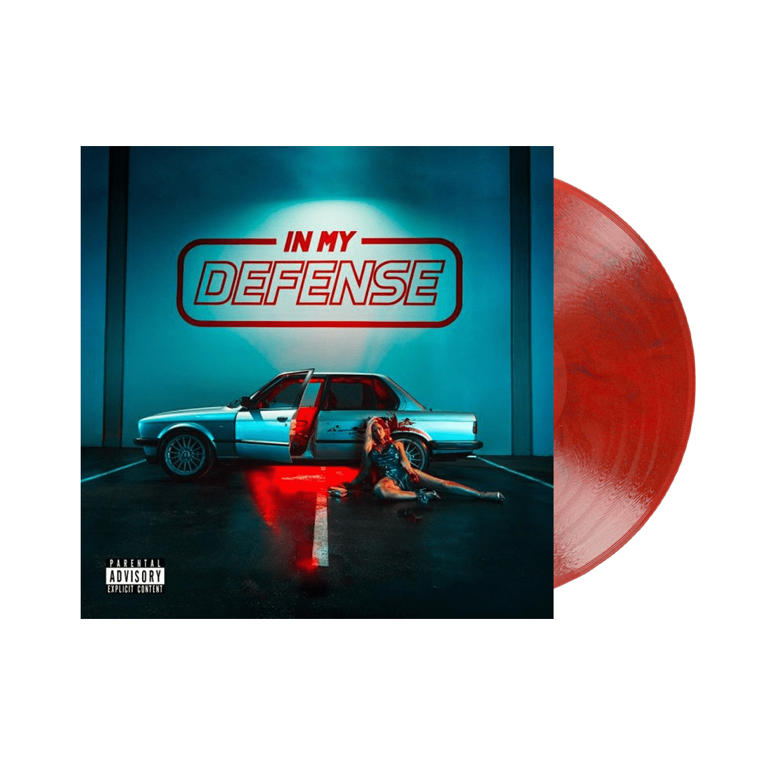 In My Defense: Limited Edition Red Marble Vinyl LP