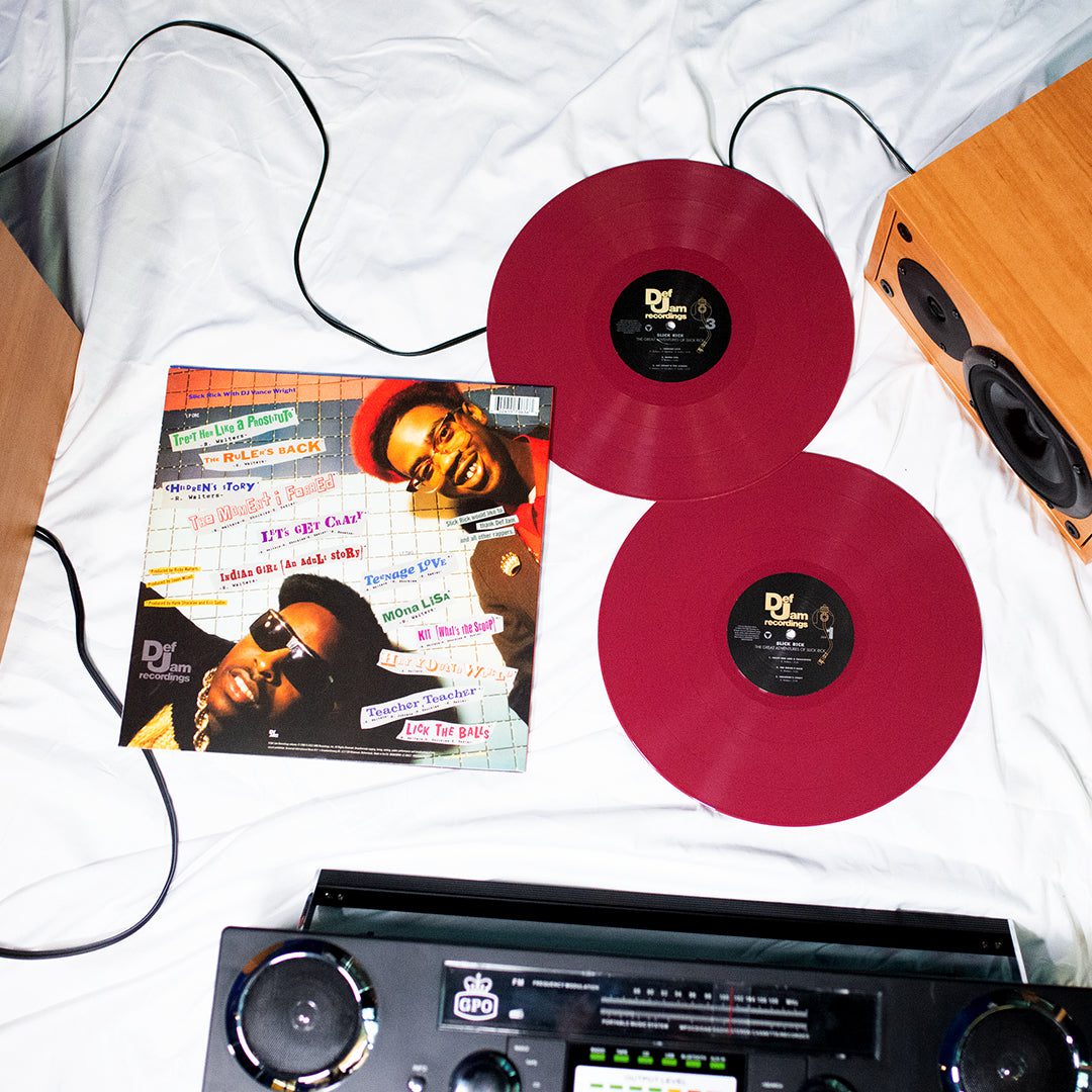 The Great Adventures Of Slick Rick: Burgundy Vinyl LP - Image 3