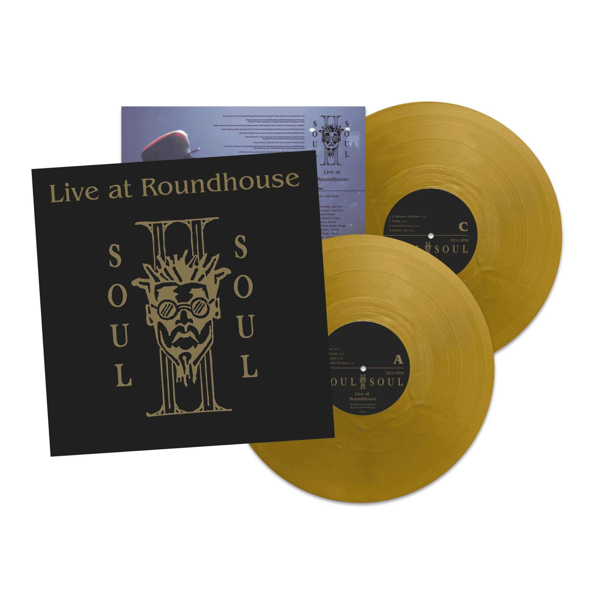 Live at the Roundhouse: Limited Gold Vinyl 2LP