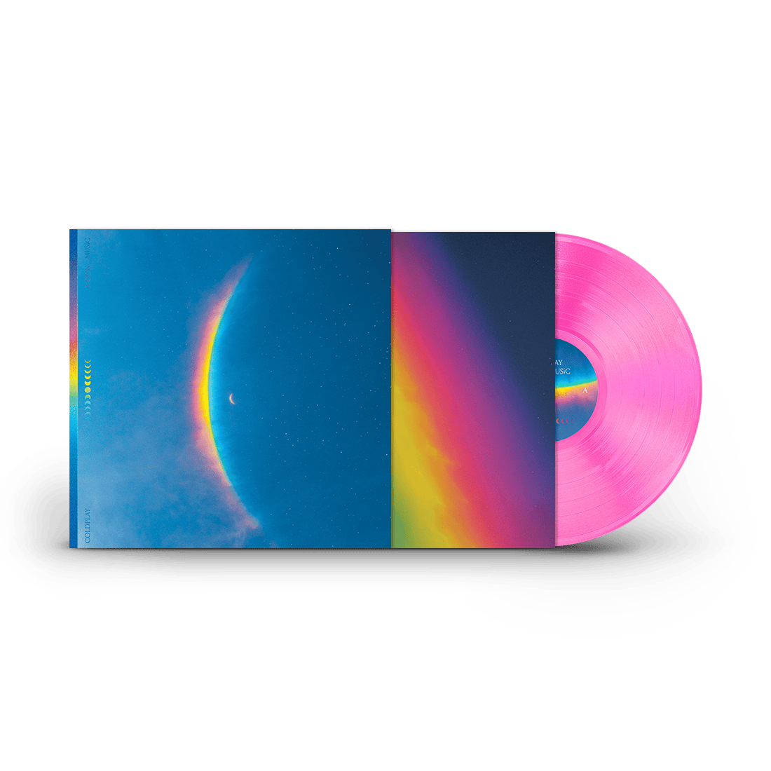 Moon Music: Translucent Pink Eco-Vinyl LP