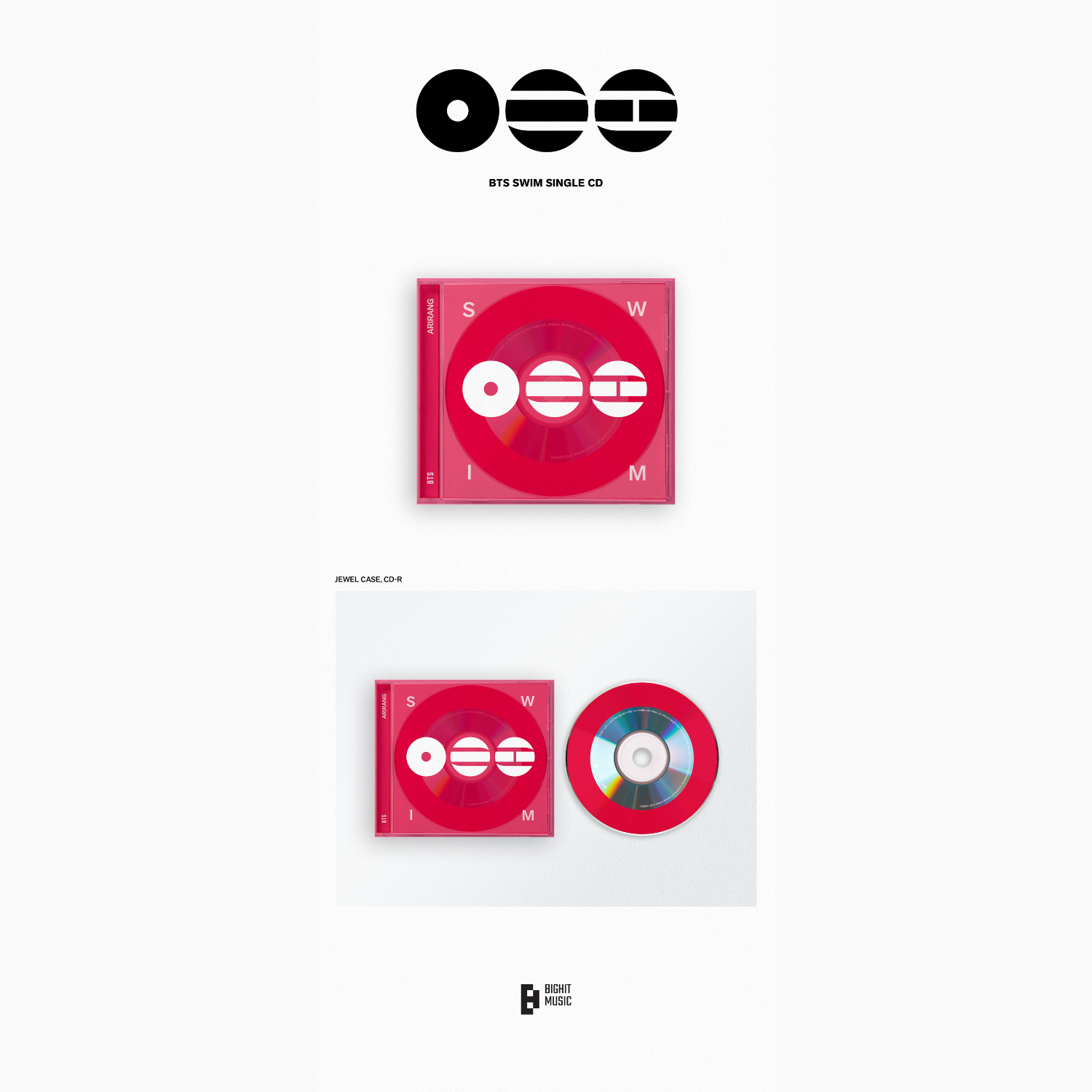 BTS SWIM Single CD - Image 2