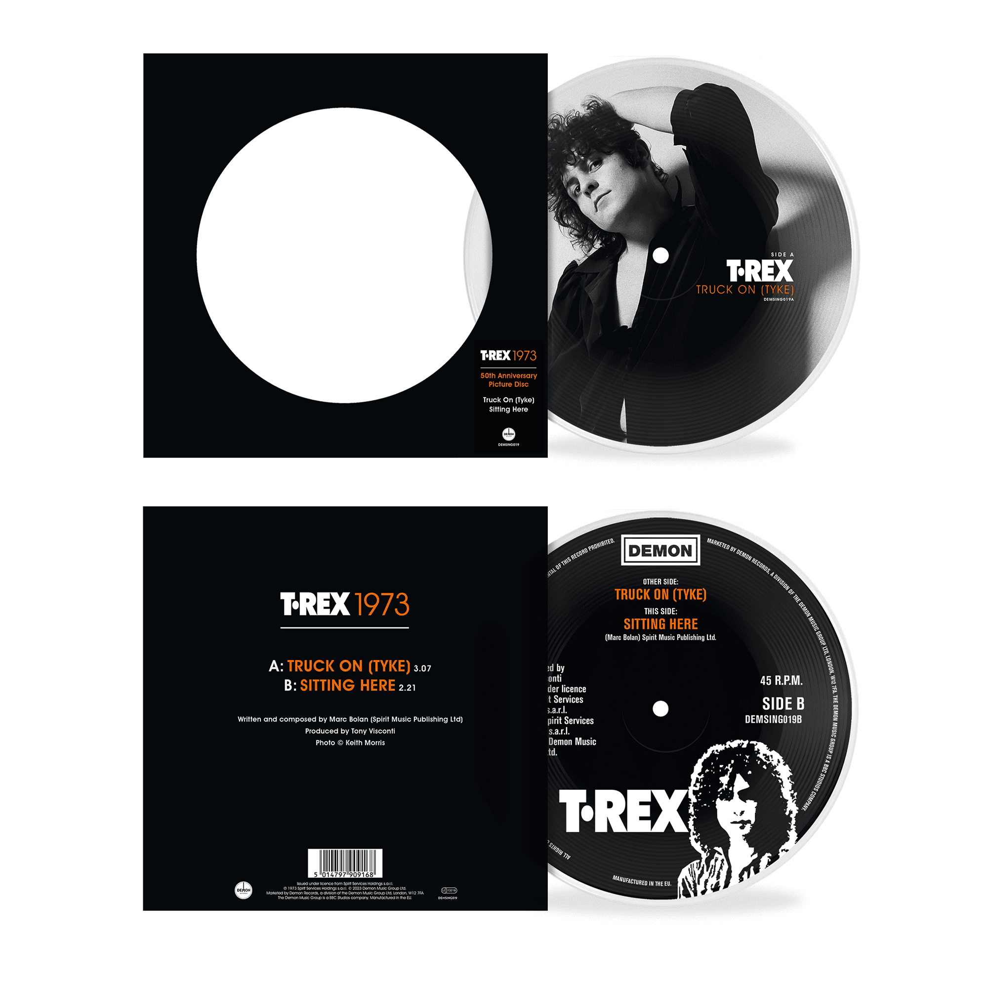 Truck-On Tyke (50th Anniversary): Limited Vinyl 7" Picture Disc