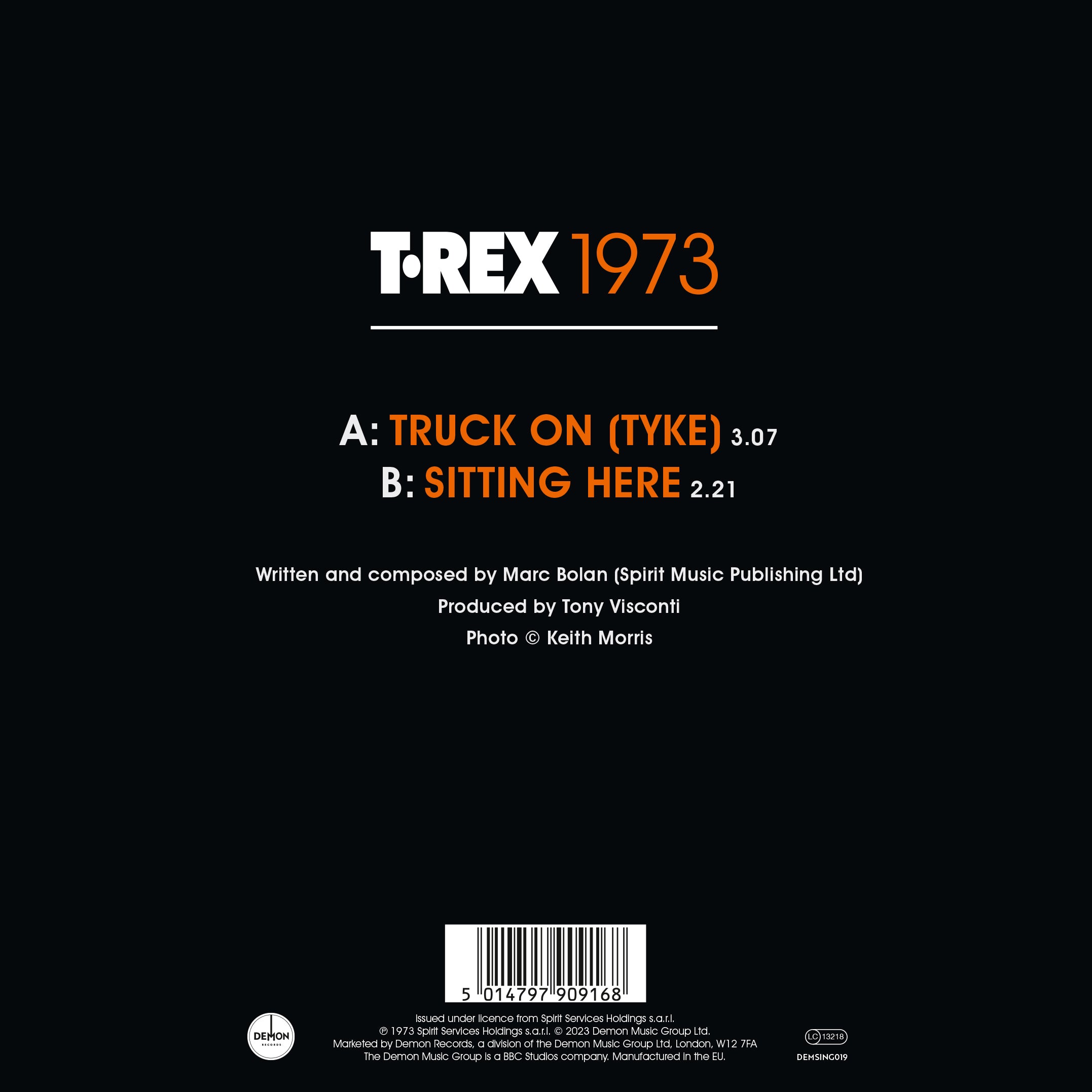 Truck-On Tyke (50th Anniversary): Limited Vinyl 7" Picture Disc - Image 3