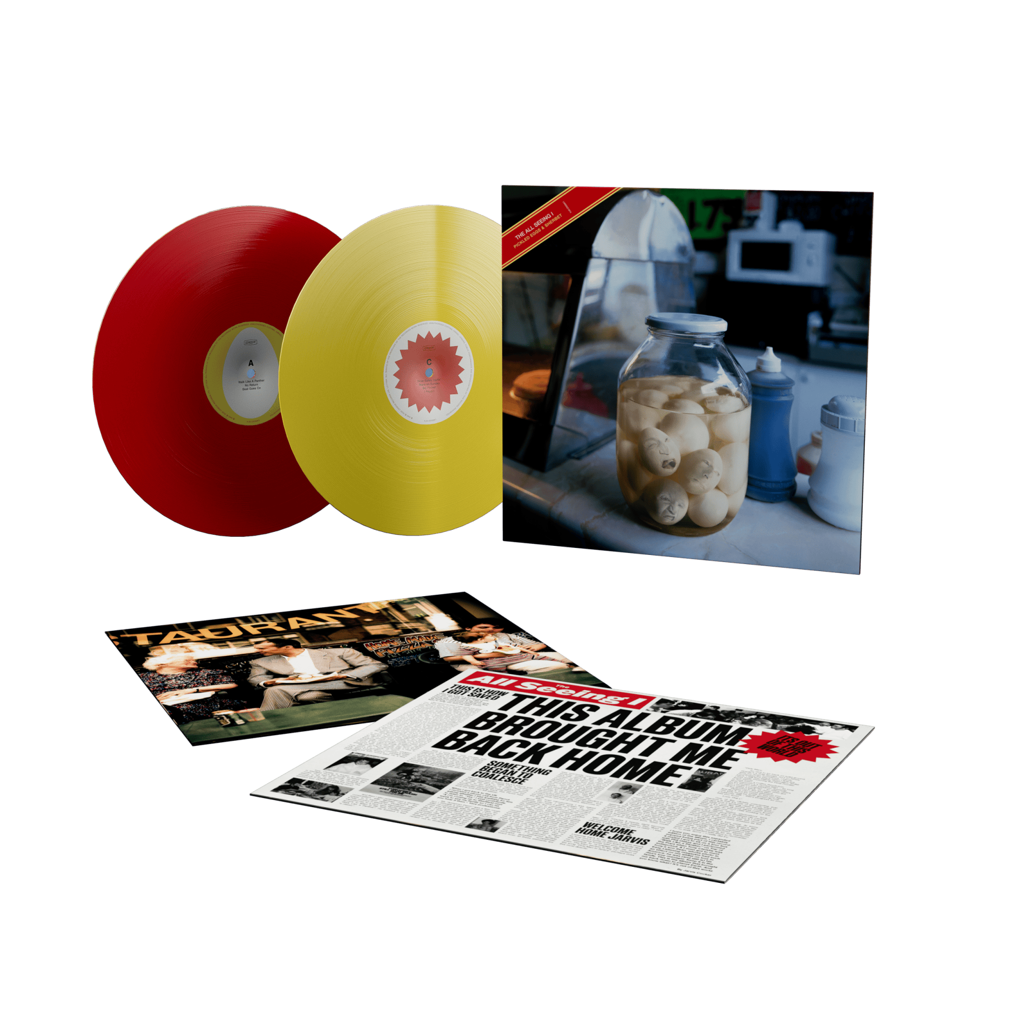 Pickled Eggs & Sherbet: Limited Red & Yellow Vinyl 2LP