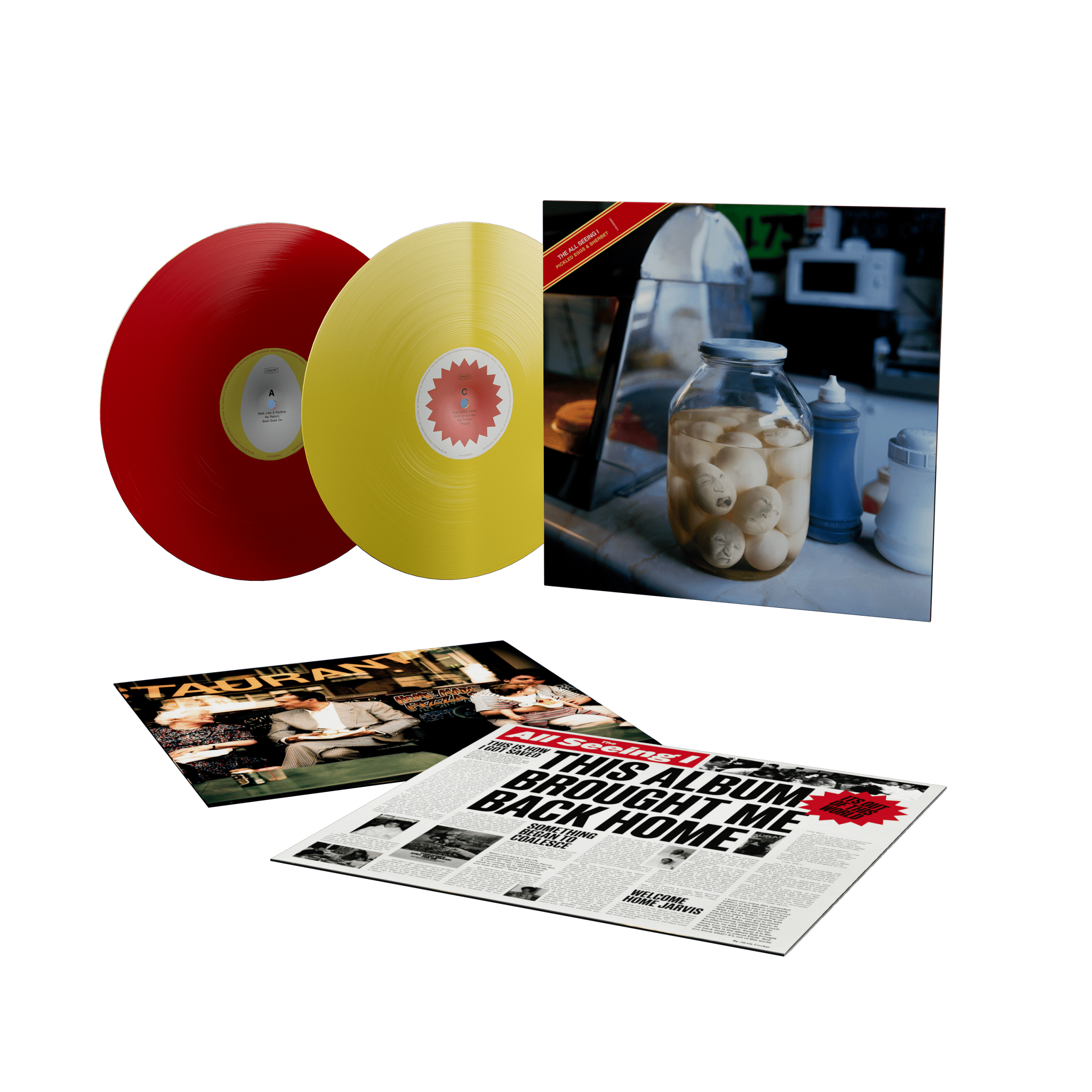 Pickled Eggs & Sherbet: Limited Red & Yellow Vinyl 2LP
