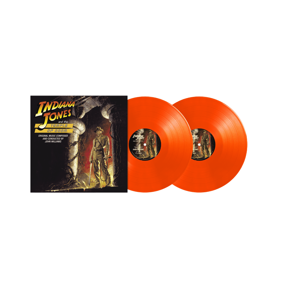 Indiana Jones and the Temple of Doom: Orange Vinyl 2LP