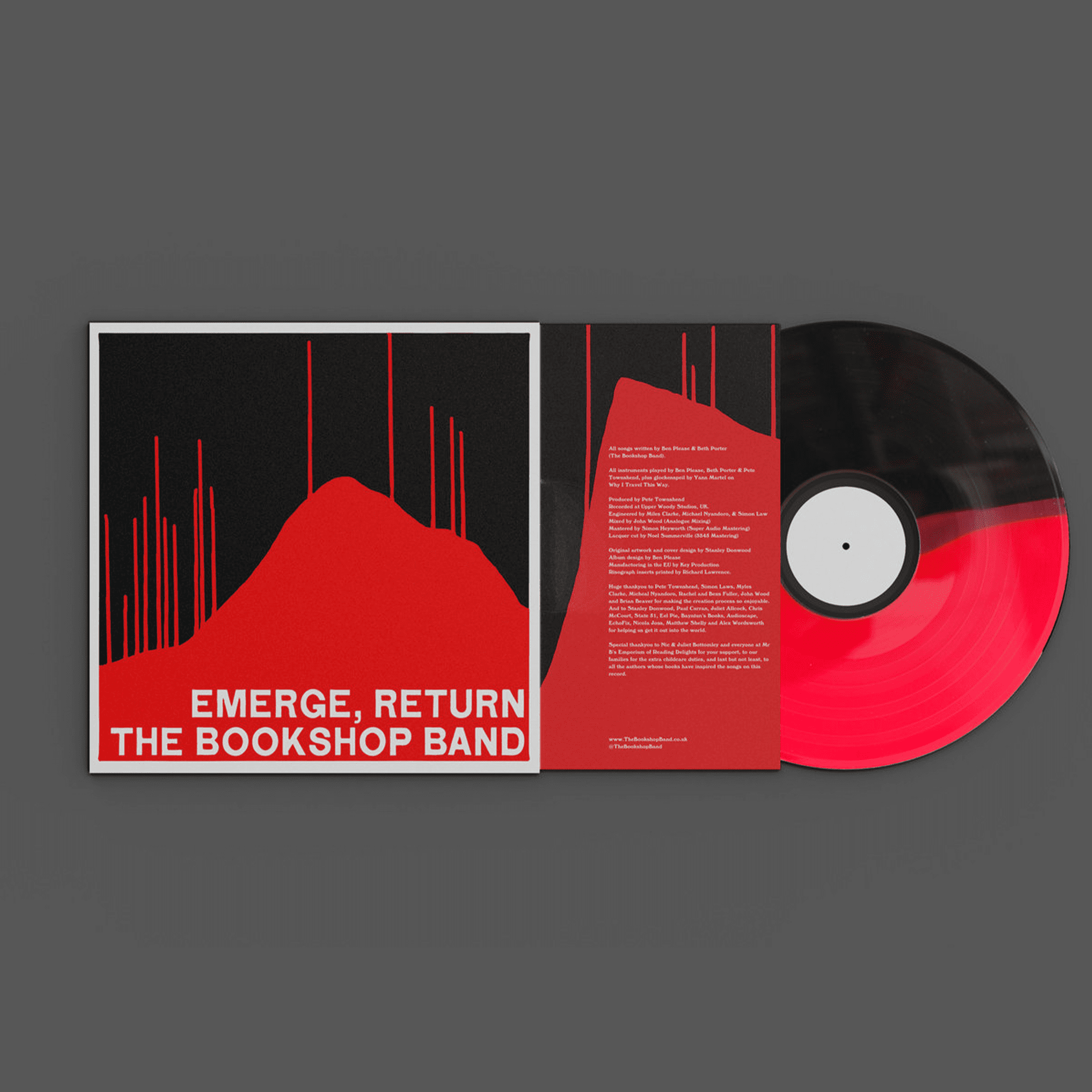 Emerge, Return: Signed Red & Black Vinyl LP
