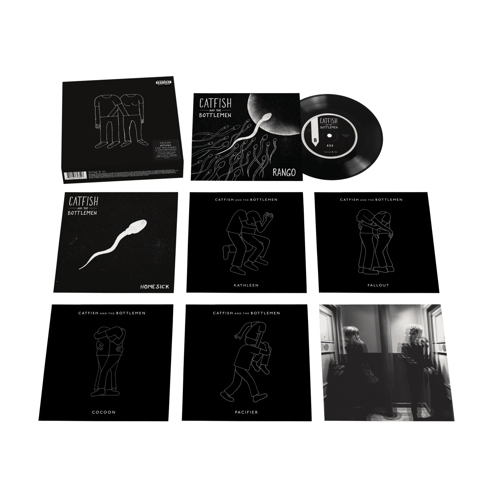 The Balcony (10 Year Anniversary): 7" Singles Boxset