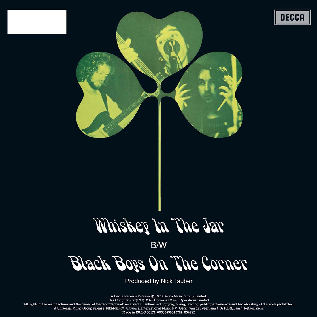 Whiskey in the Jar: Exclusive Blue Vinyl 7" Single - Image 2