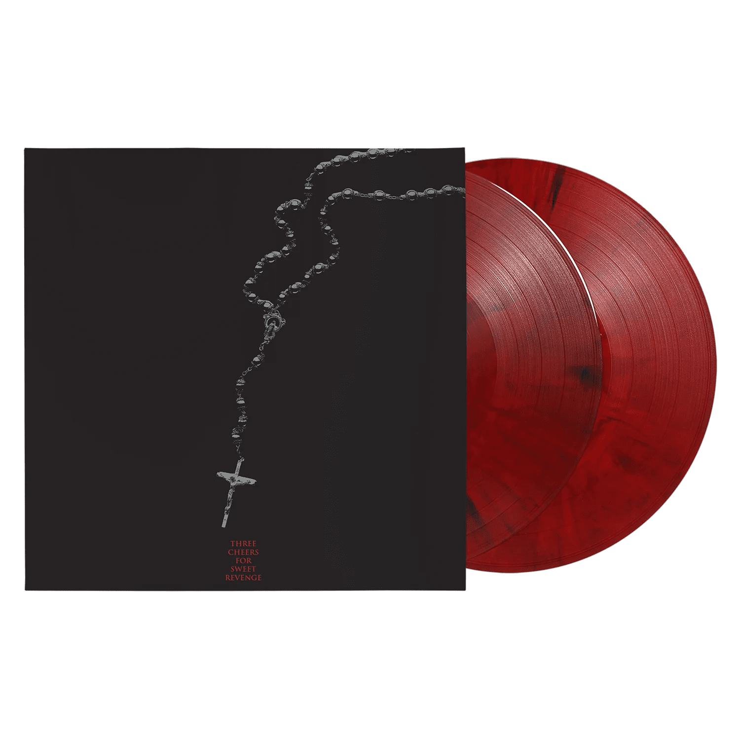 Three Cheers For Sweet Revenge (Deluxe Edition): Red & Black Marble Vinyl 2LP