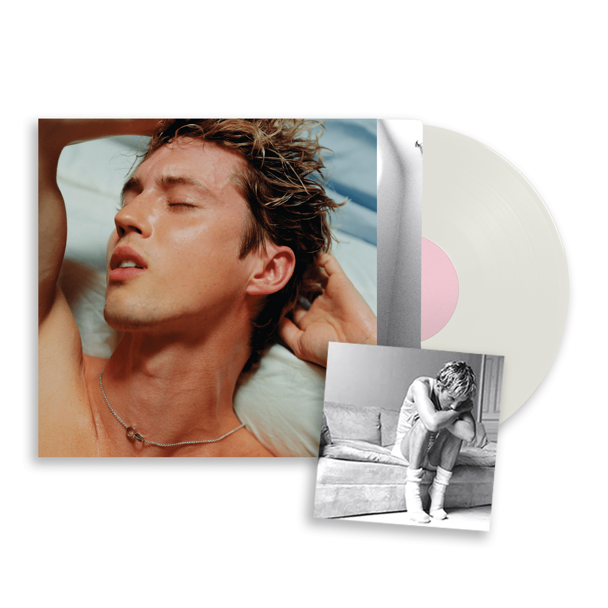 Something To Give Each Other: Limited Milky Clear Vinyl LP (w/ Alt Artwork) + Signed Postcard