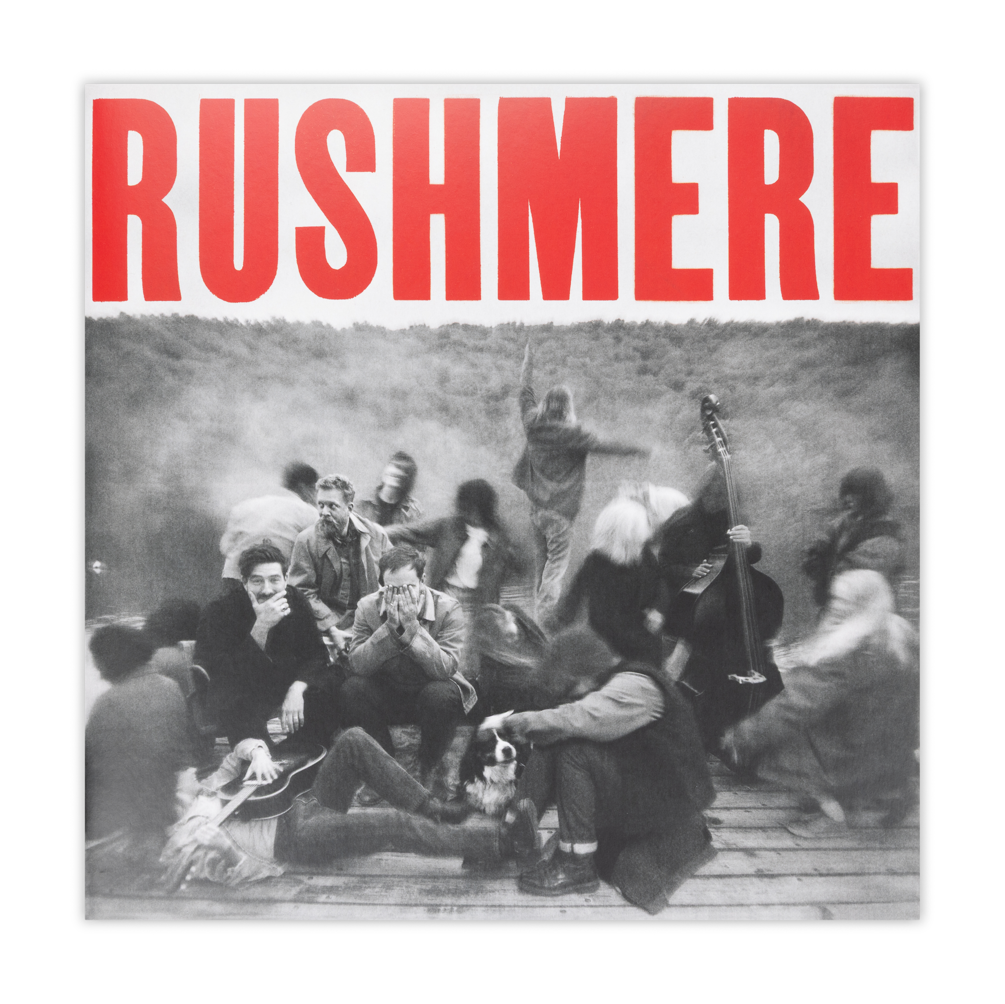 RUSHMERE: Monochrome Red on Clear Vinyl LP - Image 3